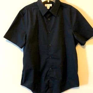 Calvin Klein Shirt Short Sleeve Black Men’s SZ S